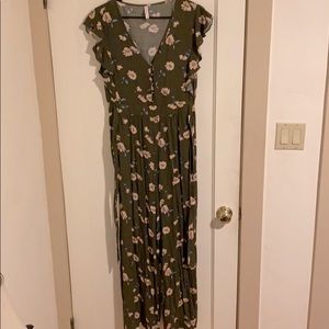 Floral jumpsuit